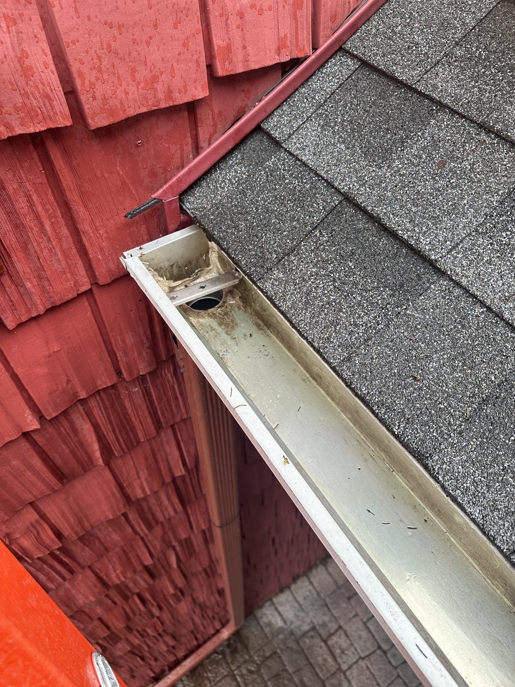 Gutter Cleaning after