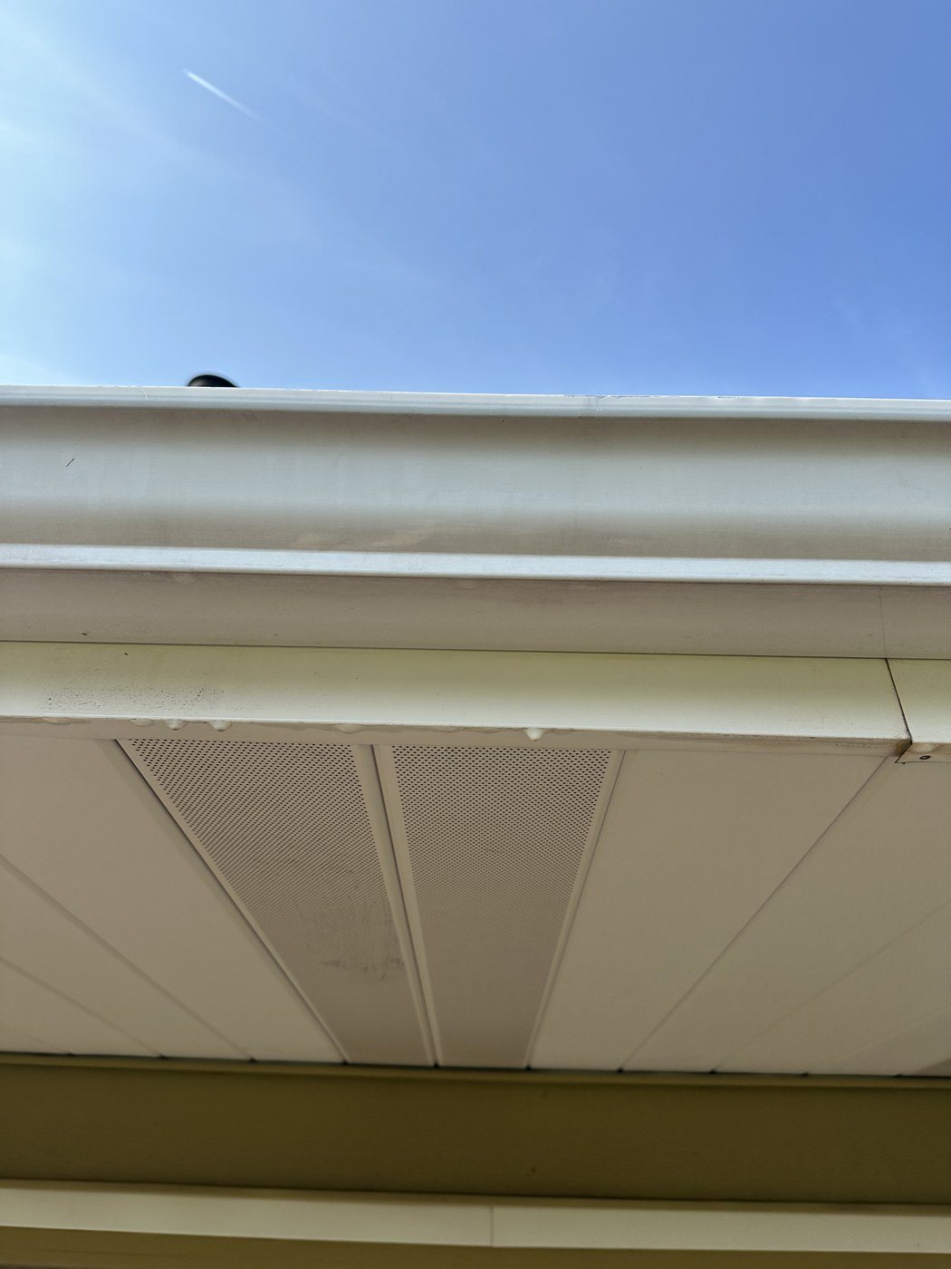 After: Gutter cleaning