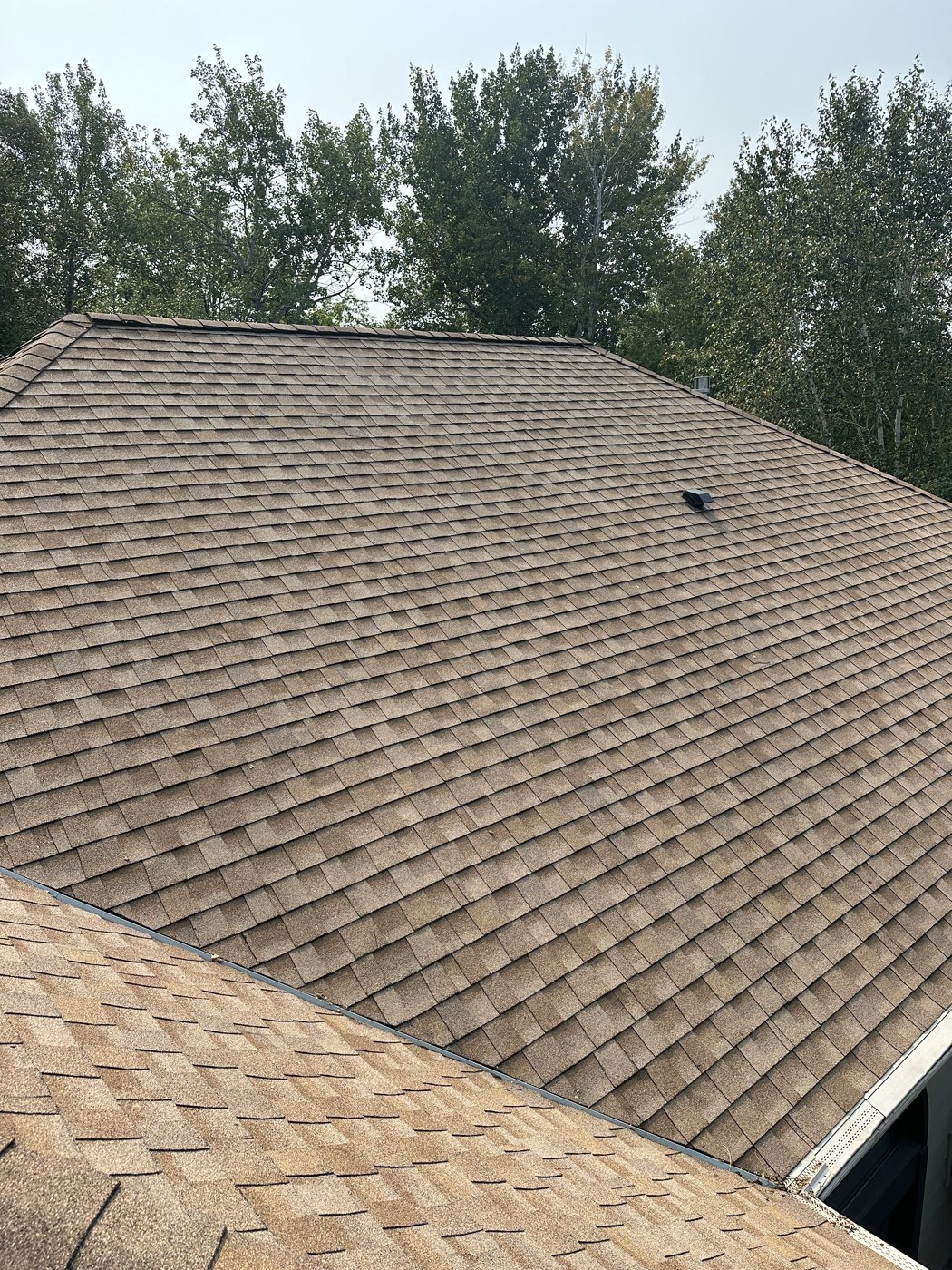 After: Roof wash