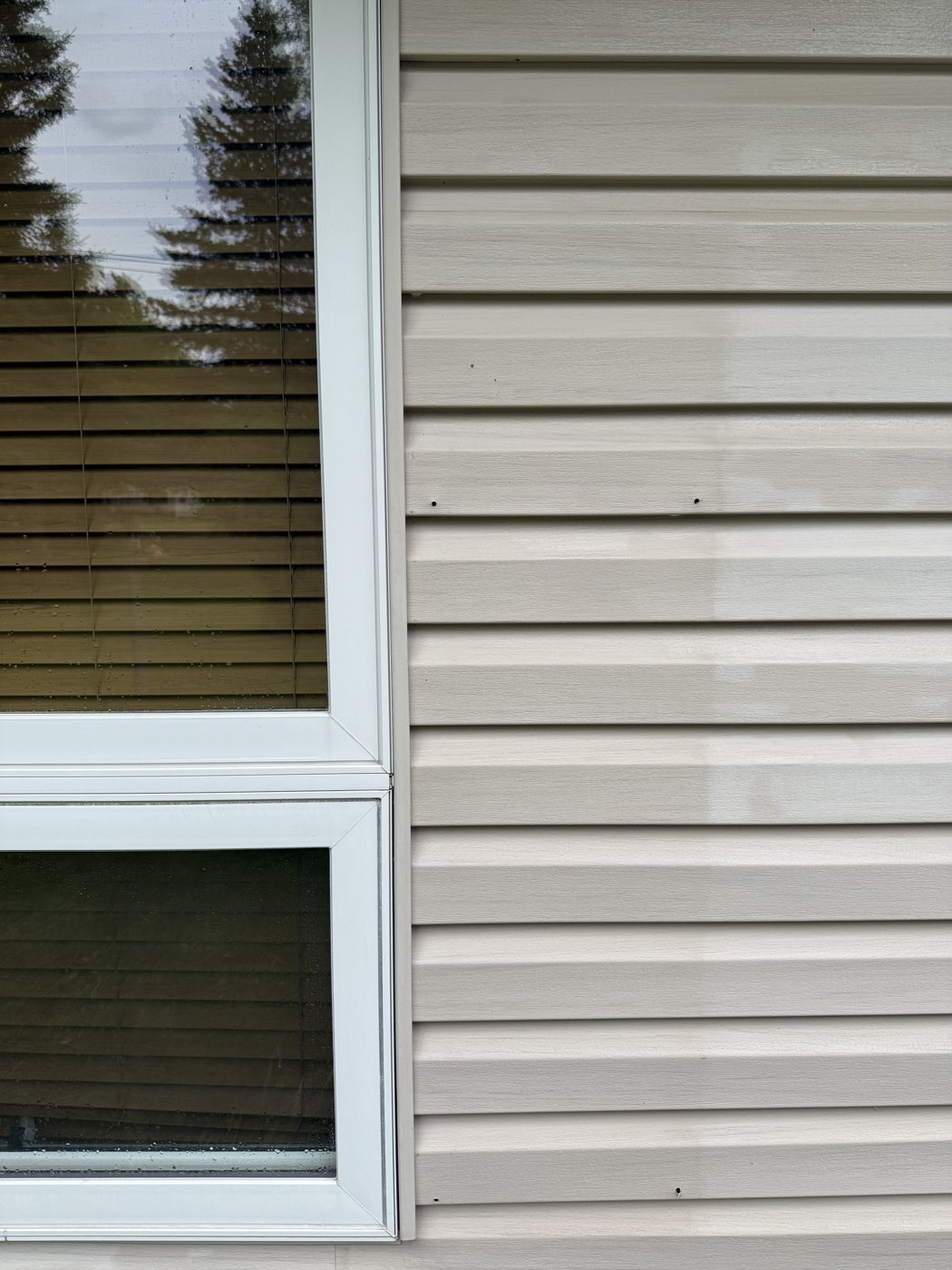 After: House soft wash