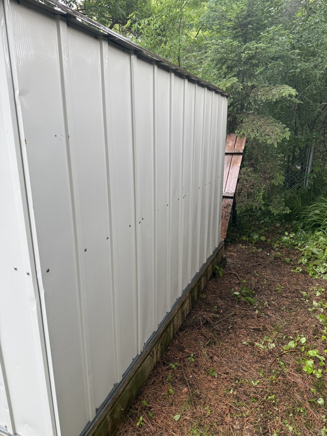 After: House soft wash