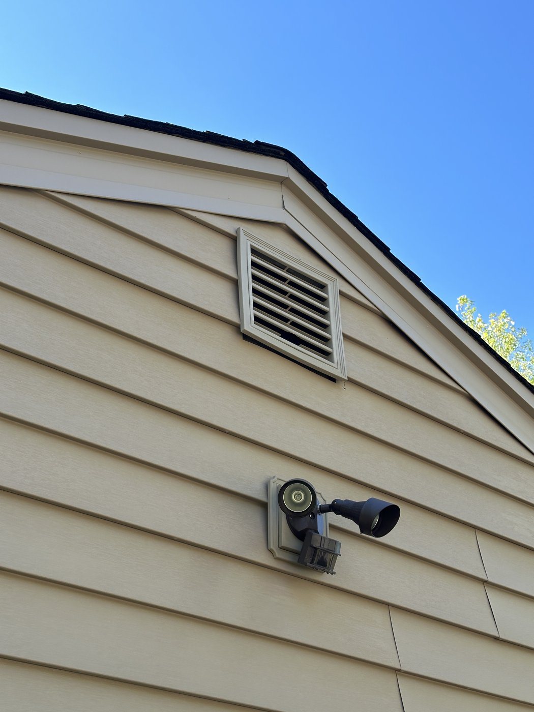 After: House soft wash