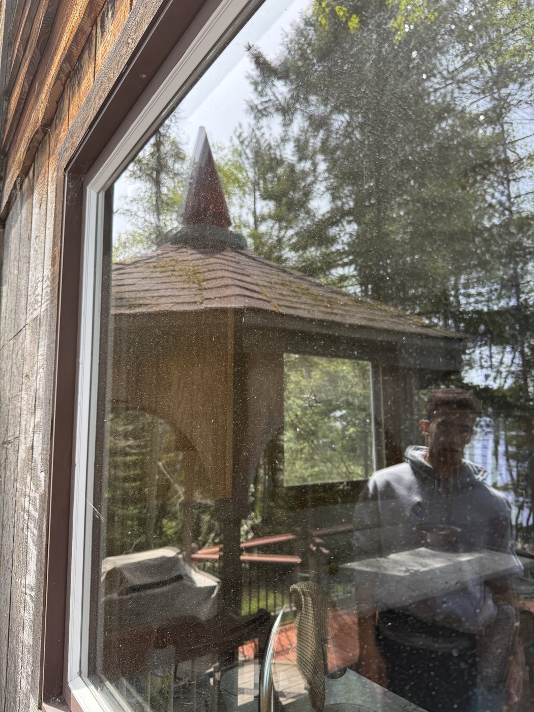 Before: Window cleaning