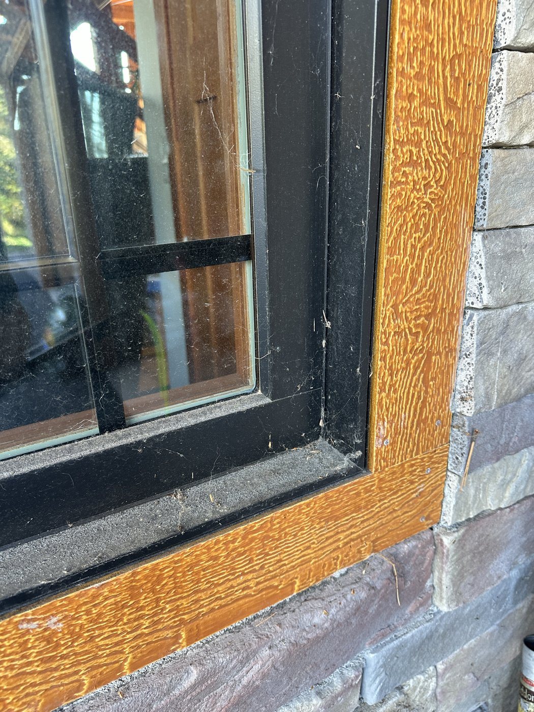 Before: Window cleaning